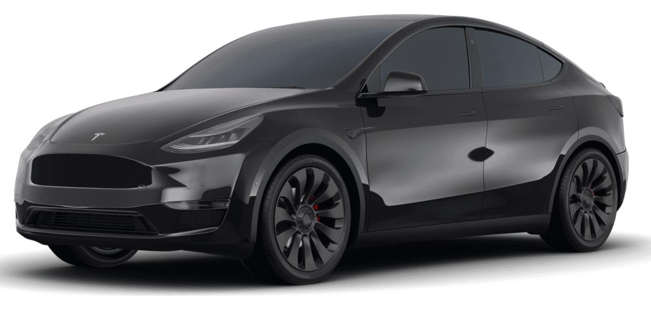 TESLA MODEL Y 2021 5YJYGDEF6MF257173 image